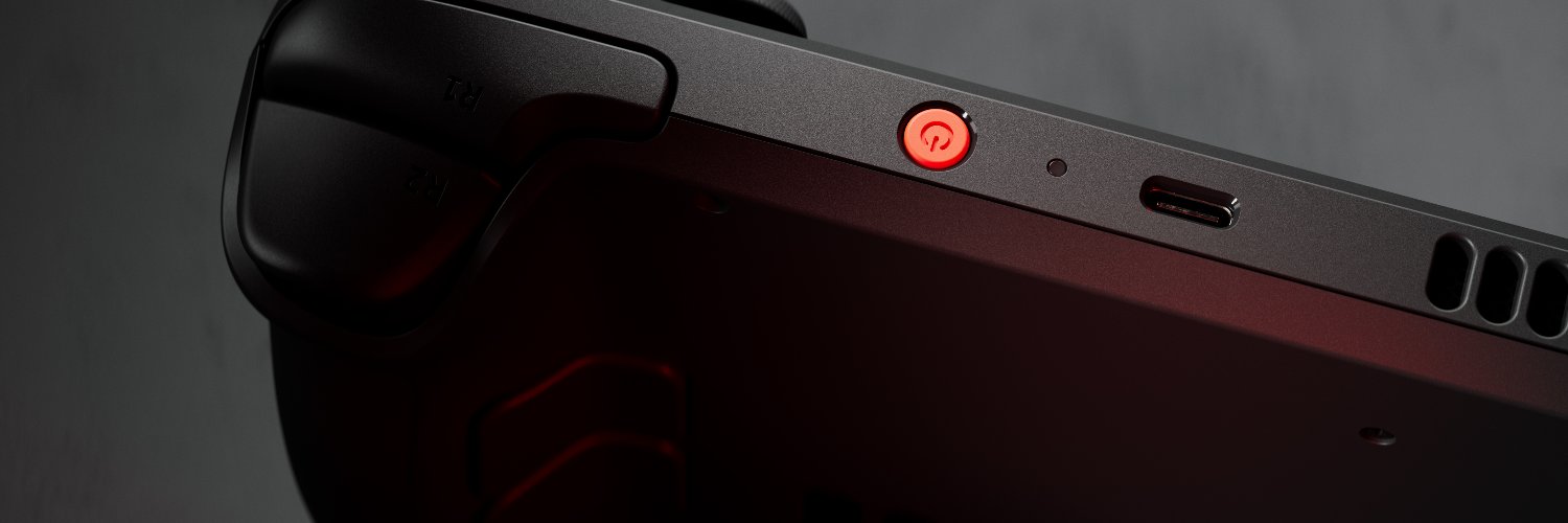 Steam Deck's banner