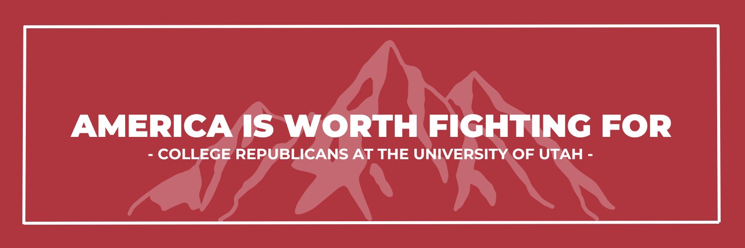 University of Utah College Republicans's banner