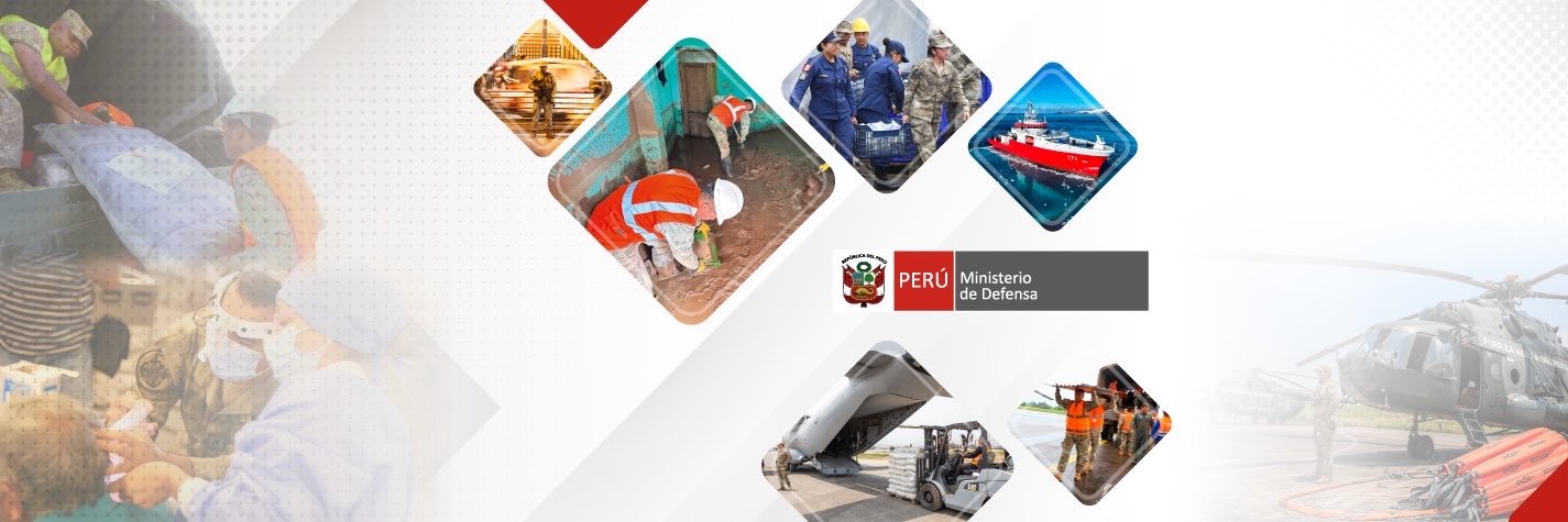 Mindef Perú's banner