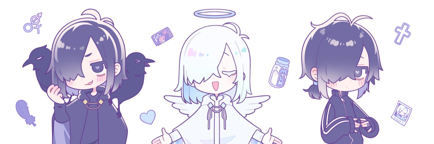 🐦‍⬛白式 鴉兎(ﾊｸｼｷ ｳﾄ)'s banner
