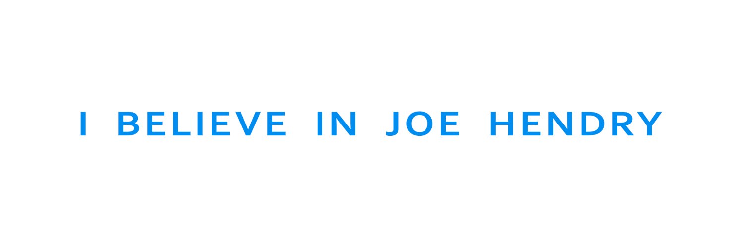 Joe Hendry's banner