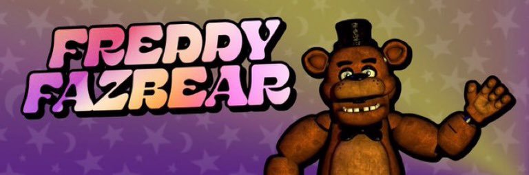 Freddy Fazbear's banner