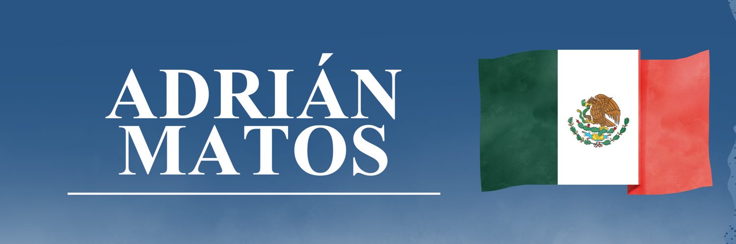 Adrián Matos's banner