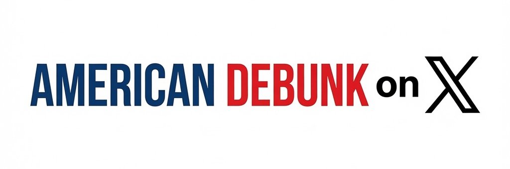 American Debunk's banner