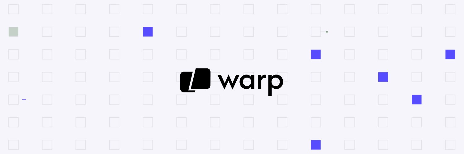 Warp's banner