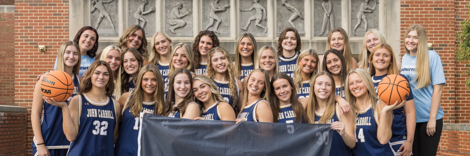 John Carroll Women's Basketball's banner