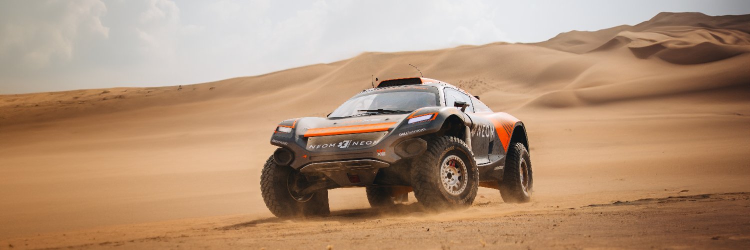 NEOM McLaren XE's banner