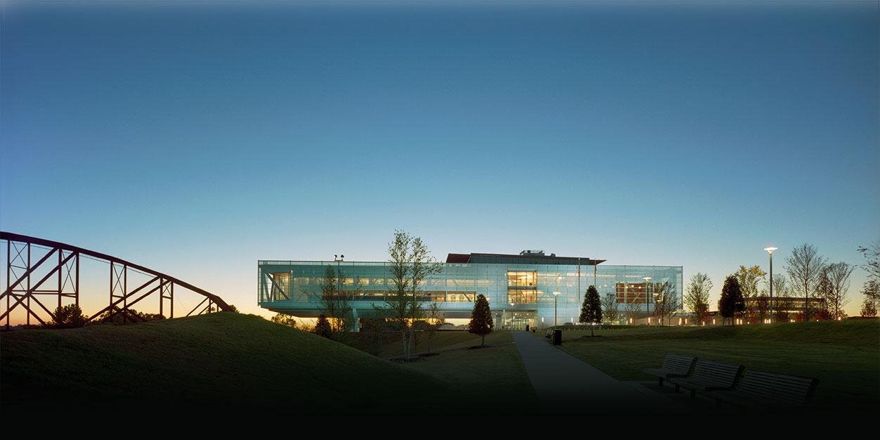 Clinton Presidential Center's banner