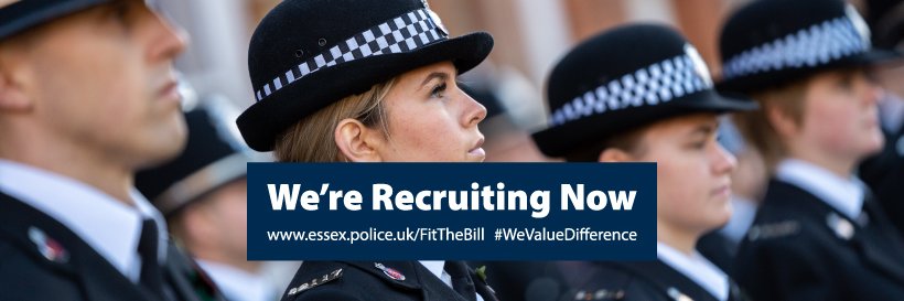 Essex Police's banner