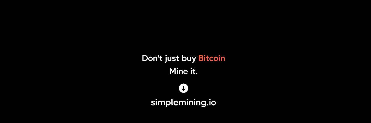 Simple Mining's banner