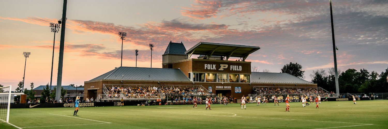 Purdue Soccer's banner