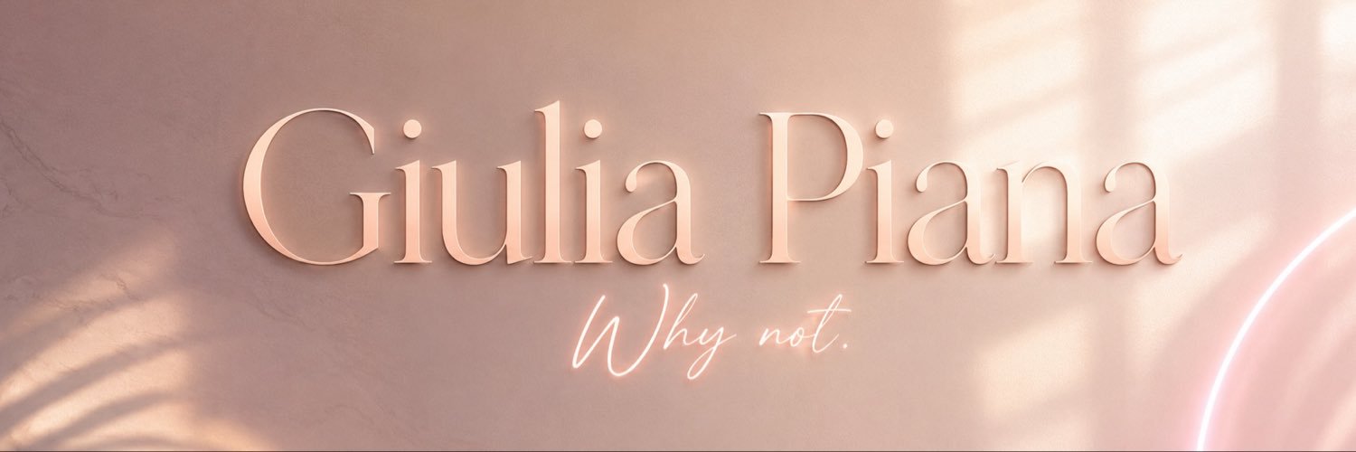 Giulia Piana 🫦's banner