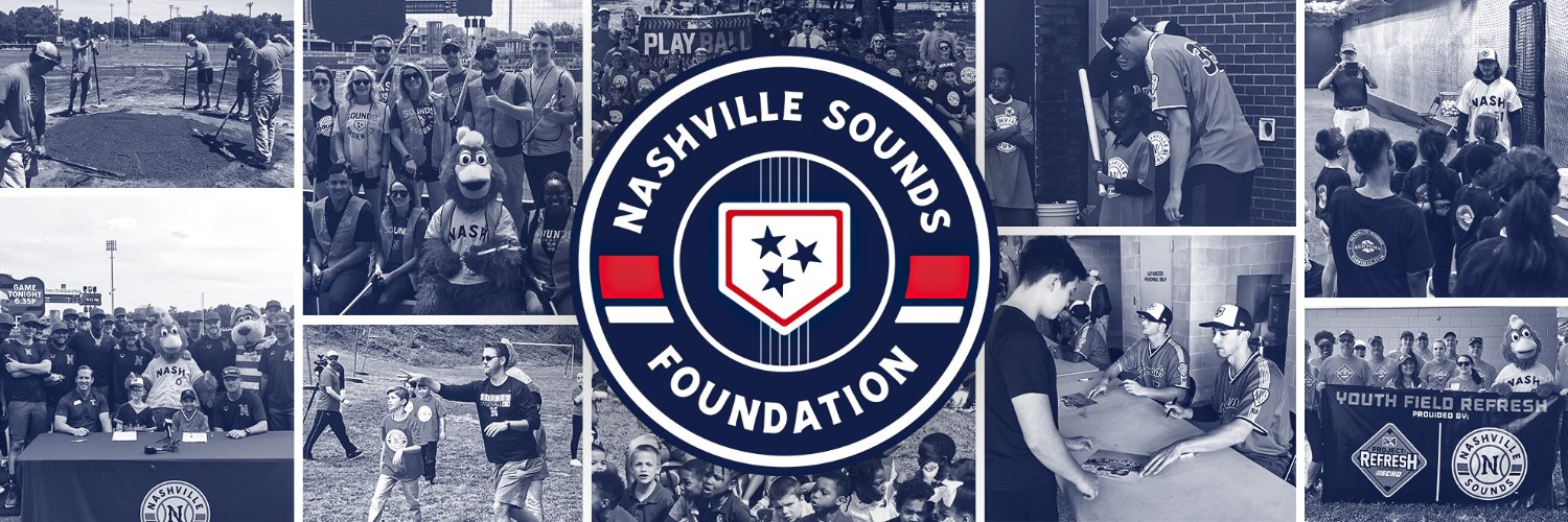 Nashville Sounds Foundation's banner