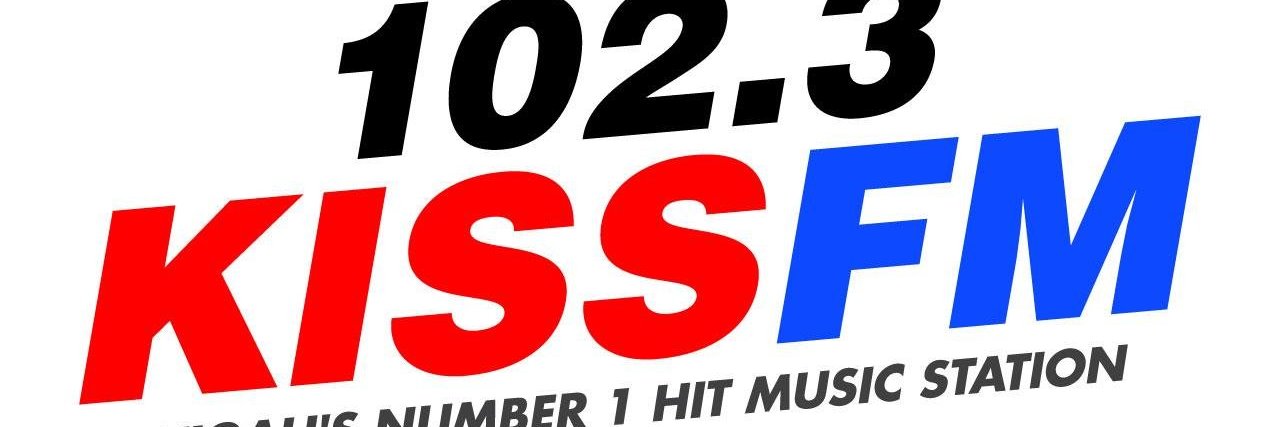 102.3 KISS FM's banner
