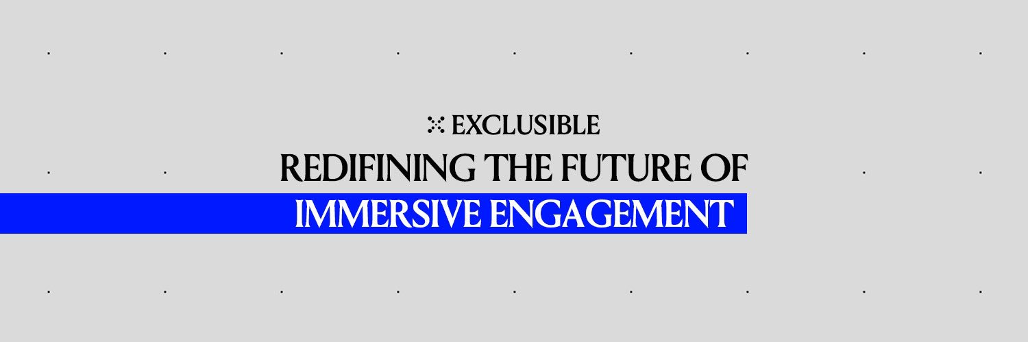 Exclusible's banner