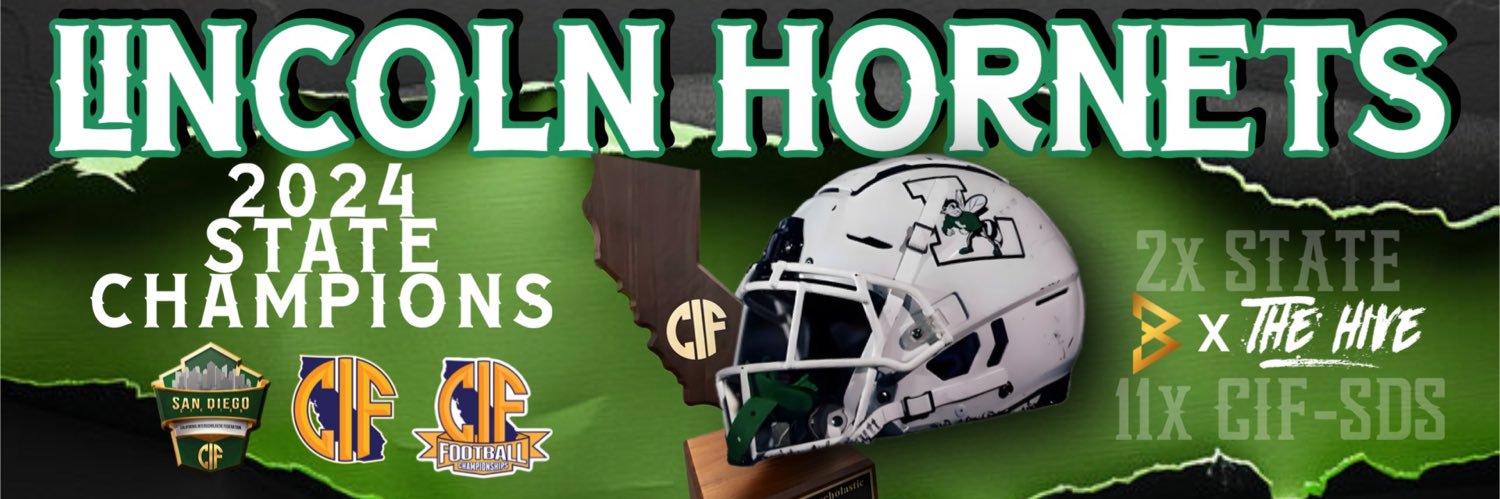 LINCOLN HORNETS FOOTBALL's banner