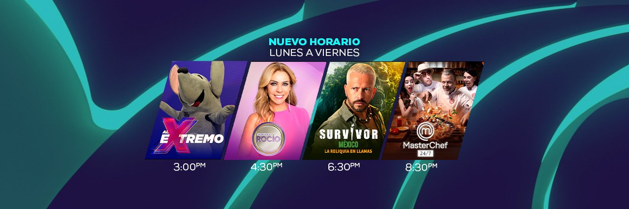 TV Azteca's banner