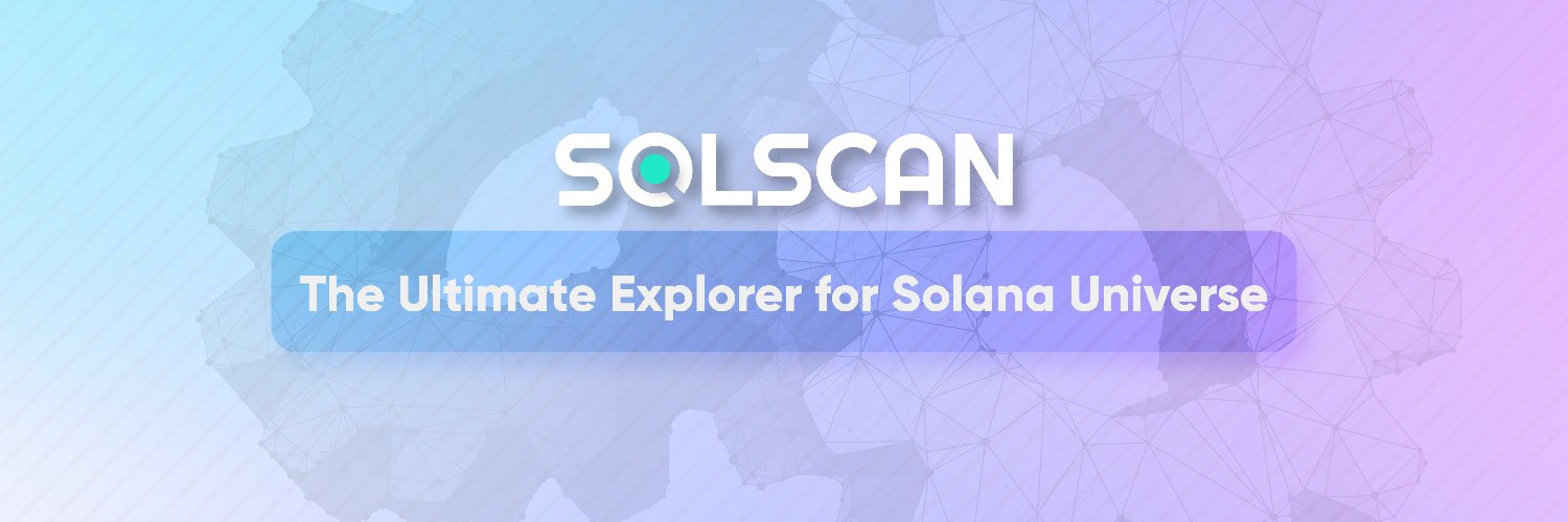 Solscan's banner