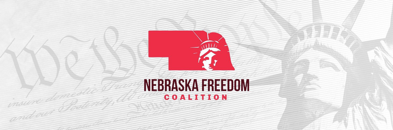 Nebraska Freedom Coalition's banner