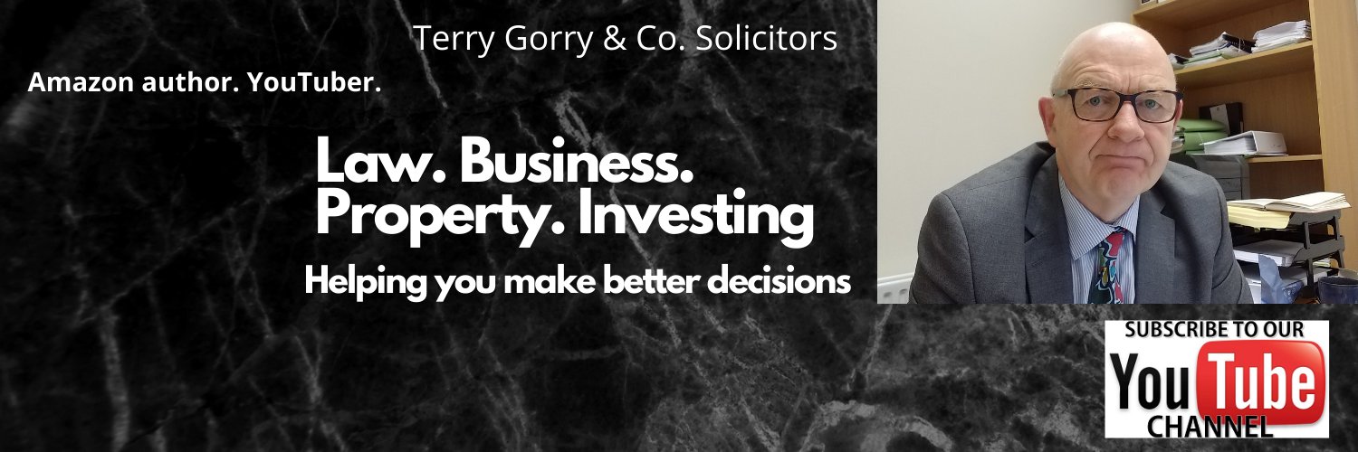 Terry Gorry. Solicitor. Entrepreneur's banner