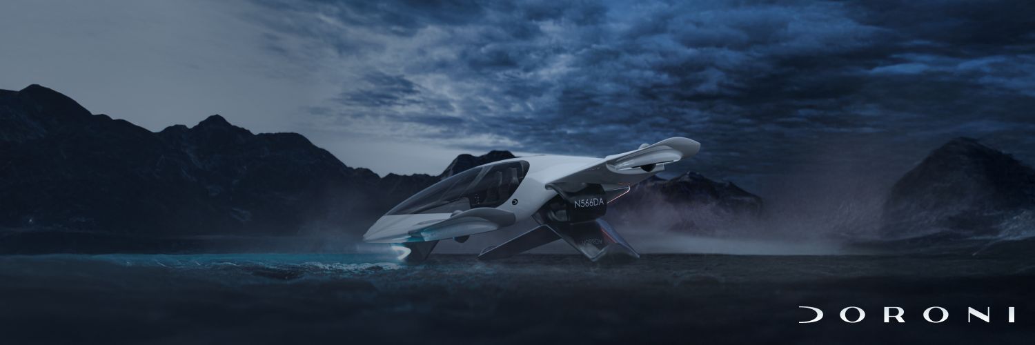 Doroni Aerospace's banner
