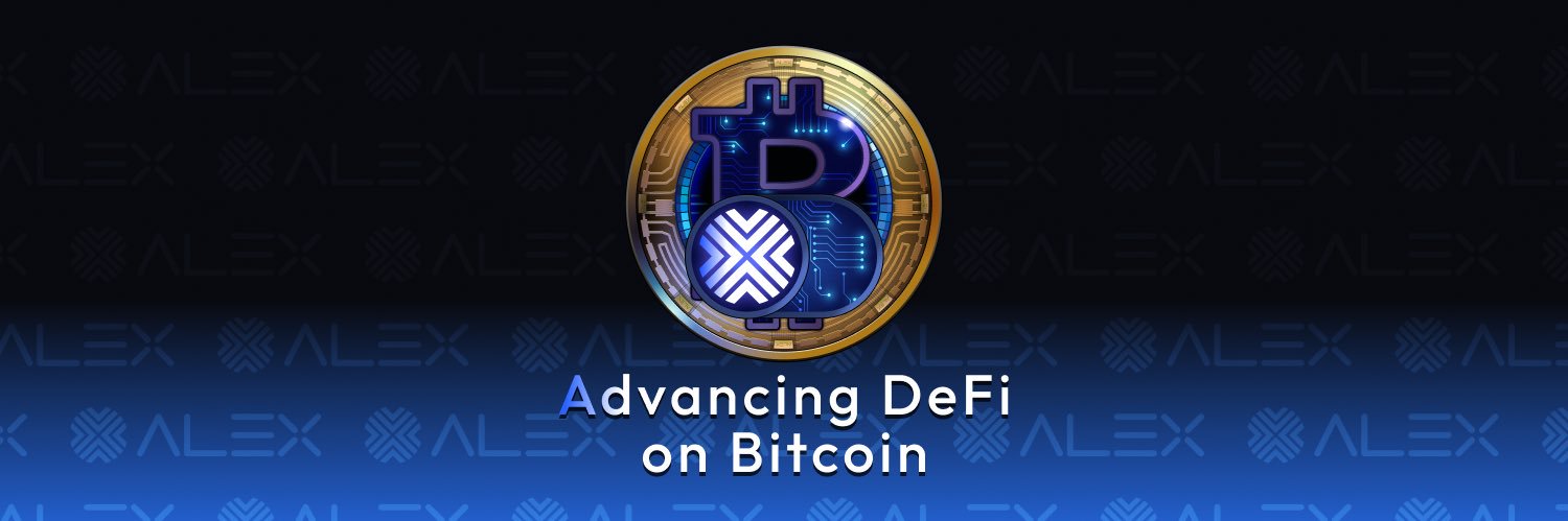 ALEX 🟧 No. 1 Bitcoin DeFi's banner