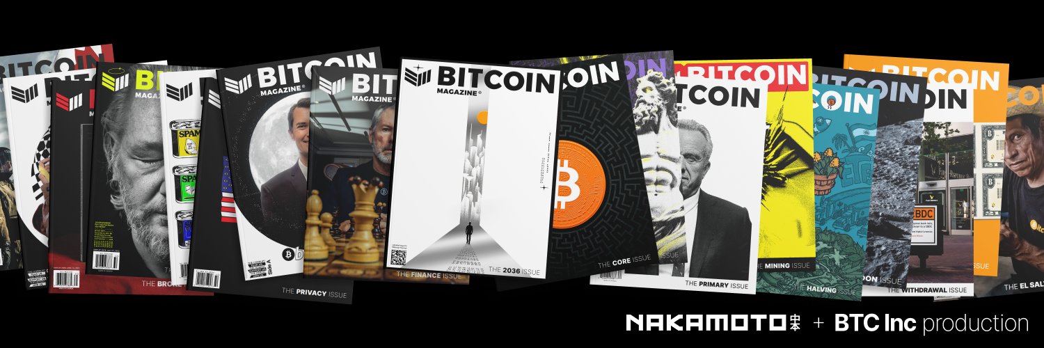 The Bitcoin Magazine's banner