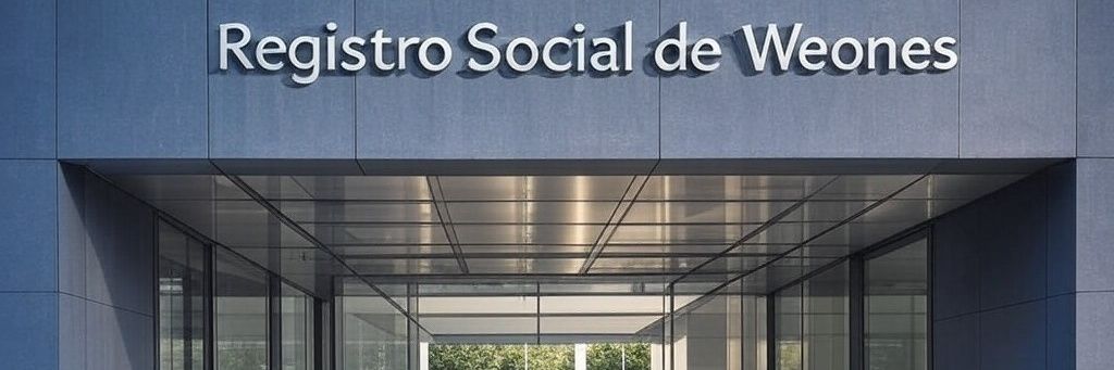 Registro Social de Weones's banner