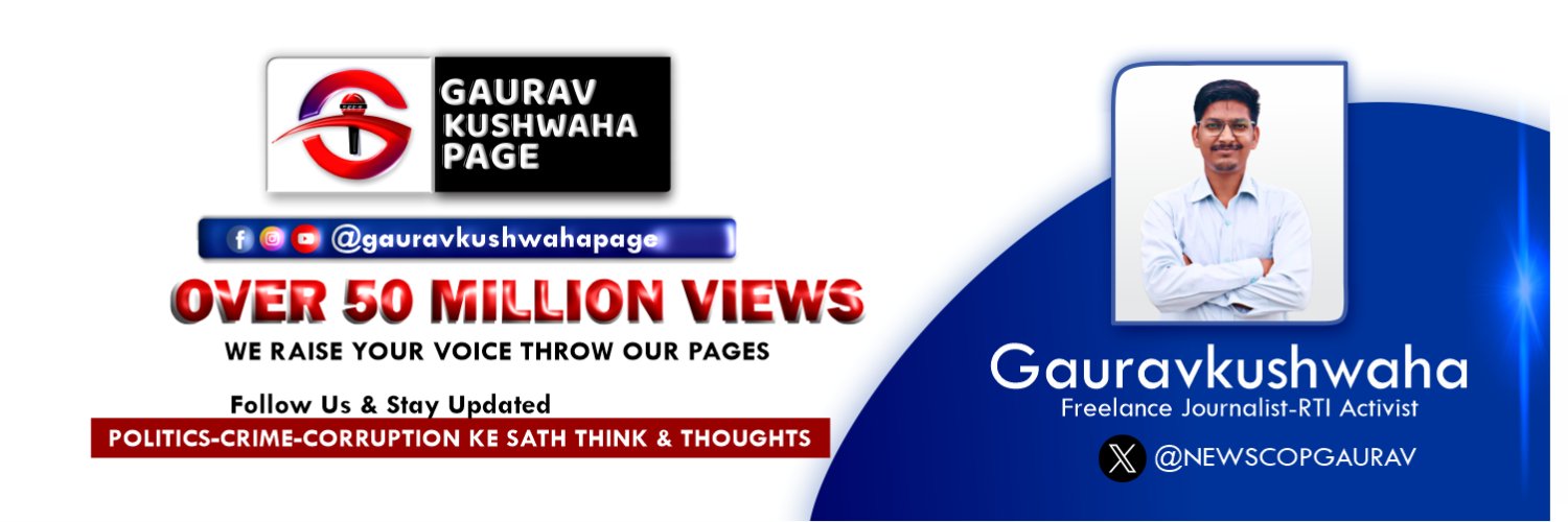 Gaurav Kushwaha-Journalist's banner