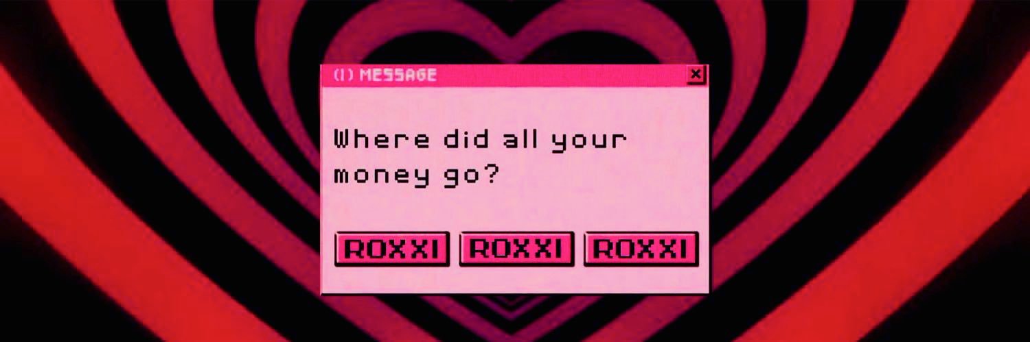 PORN MOMMY ROXXI ݁ᛪ༙🩸꩜ gooner findom brat 💲's banner