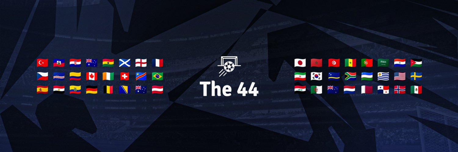 The 44 ⚽️'s banner