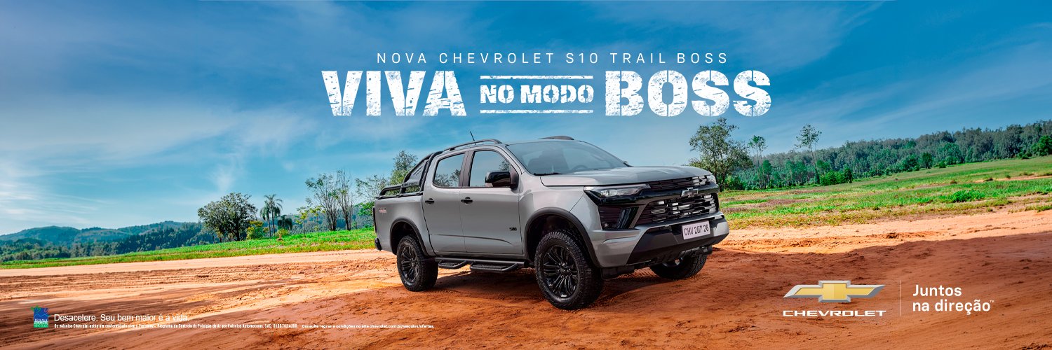 Chevrolet Brasil's banner