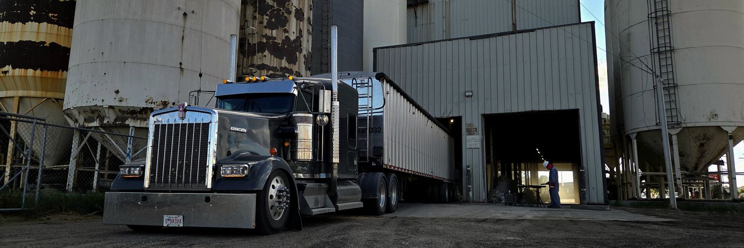 The Grand Sask trucker's banner