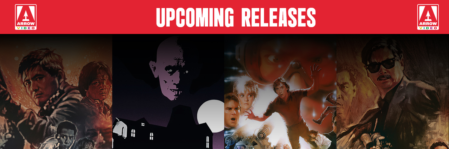 Arrow Video's banner