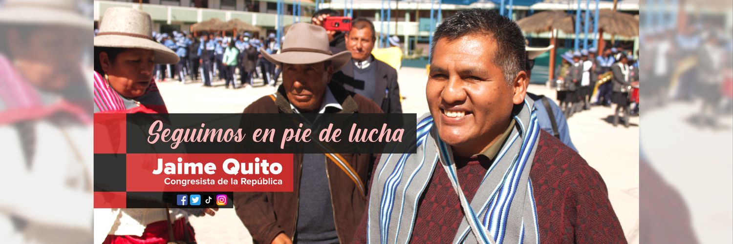 Jaime Quito's banner