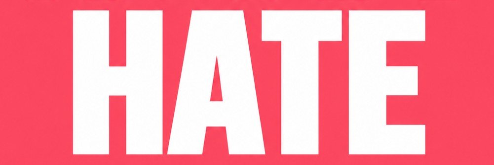 About Hate's banner