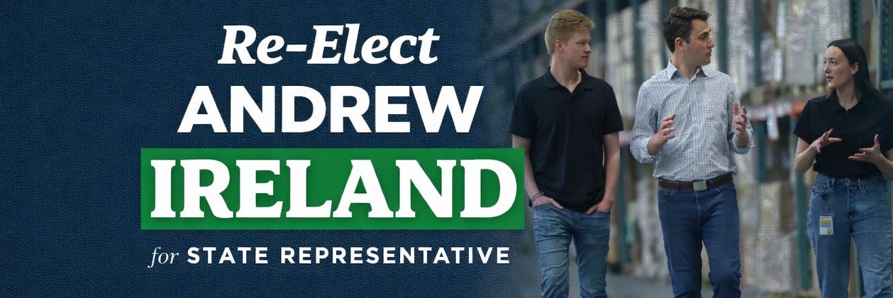 Andrew Ireland's banner