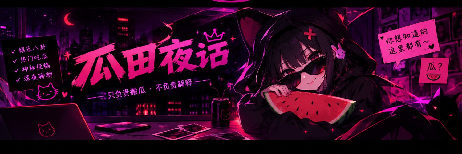 🌙 瓜田夜话's banner