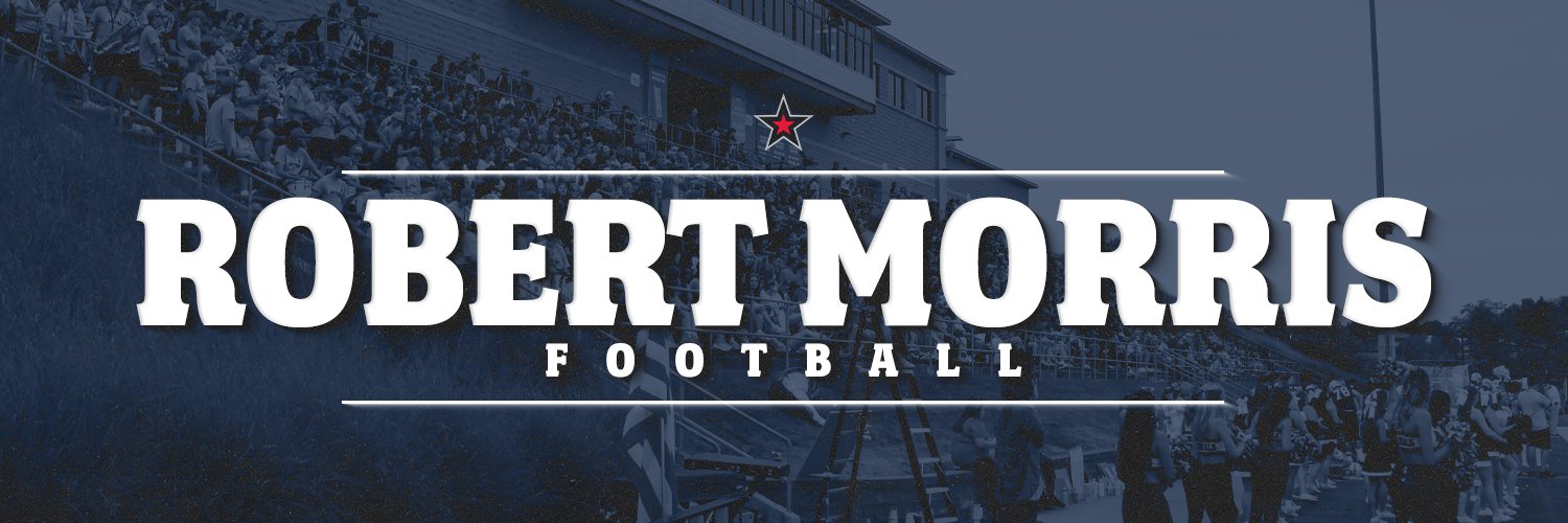RMU Football's banner