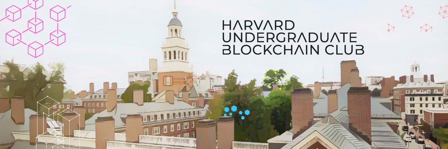 Harvard Undergraduate Blockchain Club's banner
