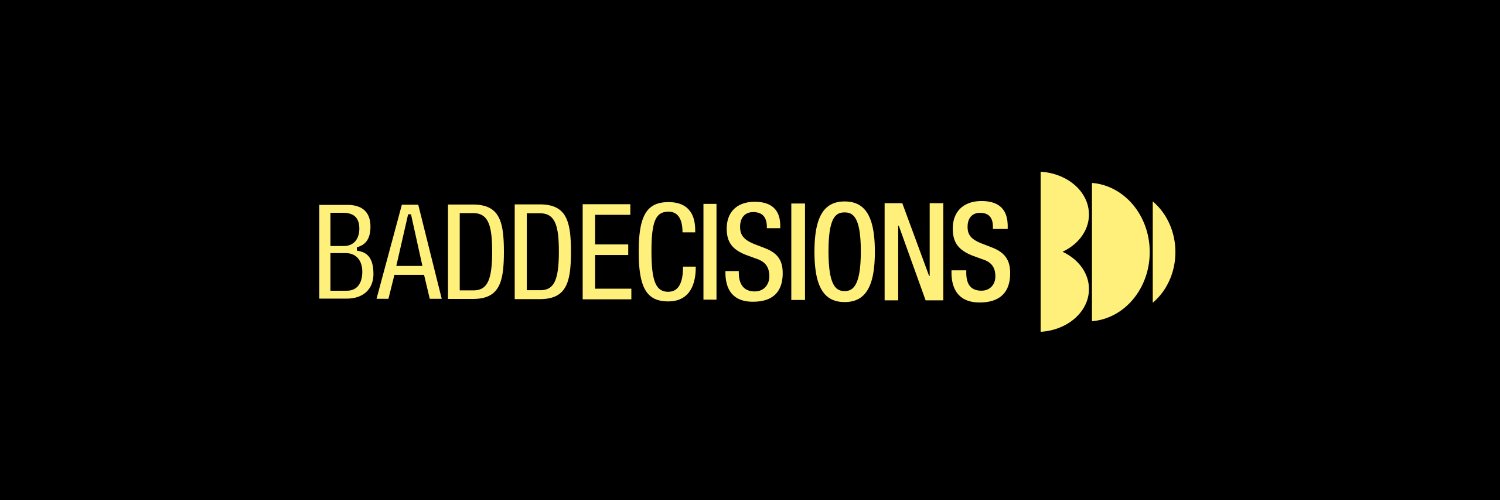 Bad Decisions Studio's banner