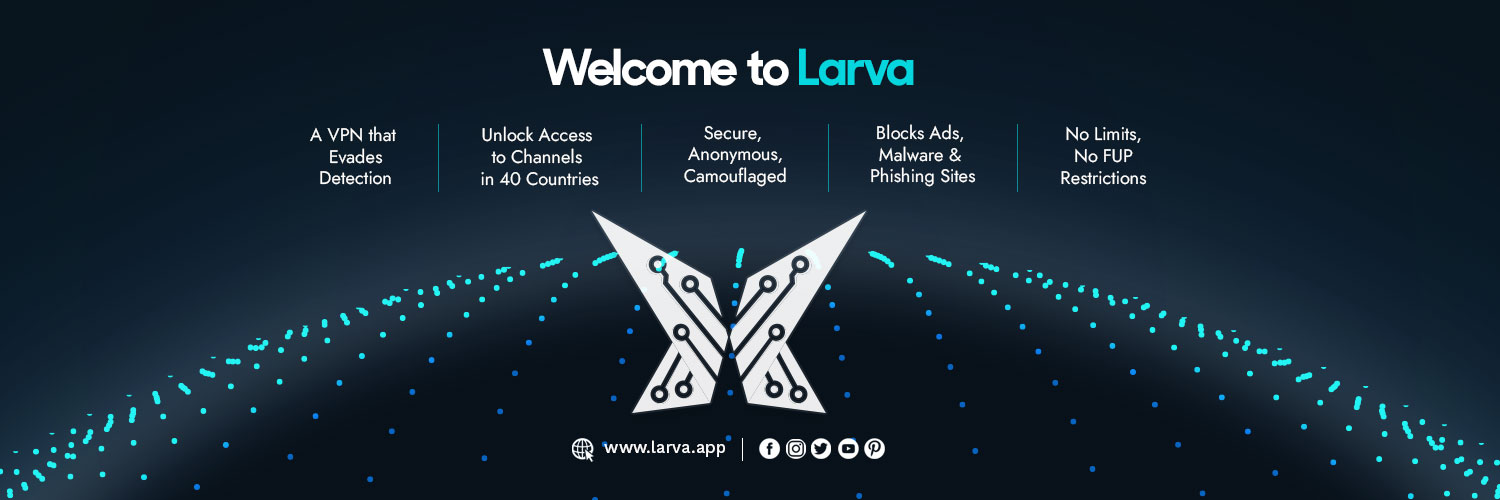 Larva VPN's banner