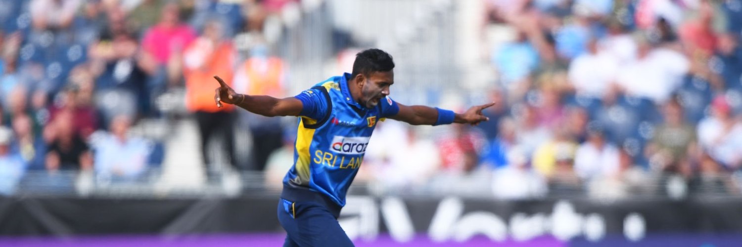 Dushmantha Chameera's banner