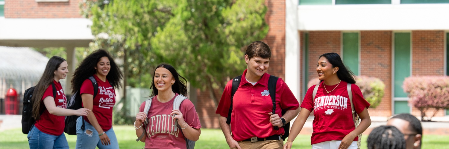 Henderson State University's banner