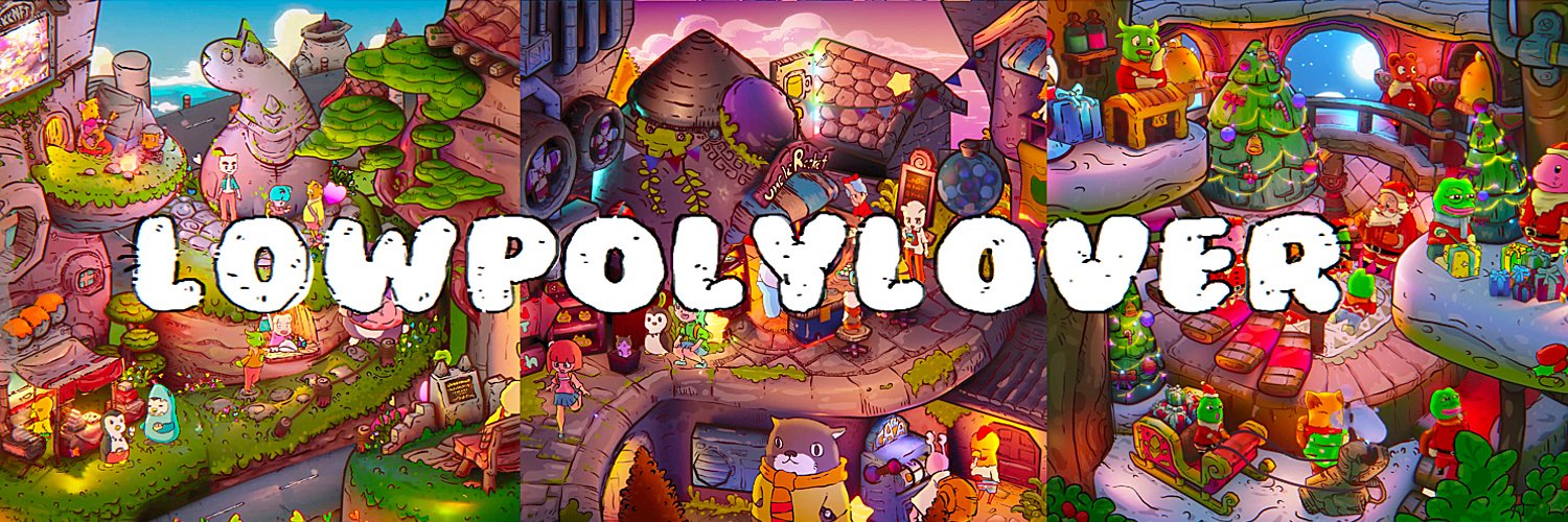 Lowpolylover's banner