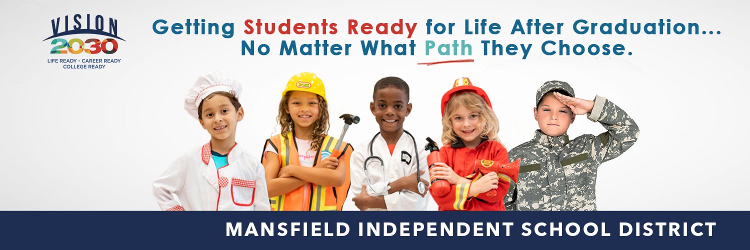 Mansfield ISD's banner