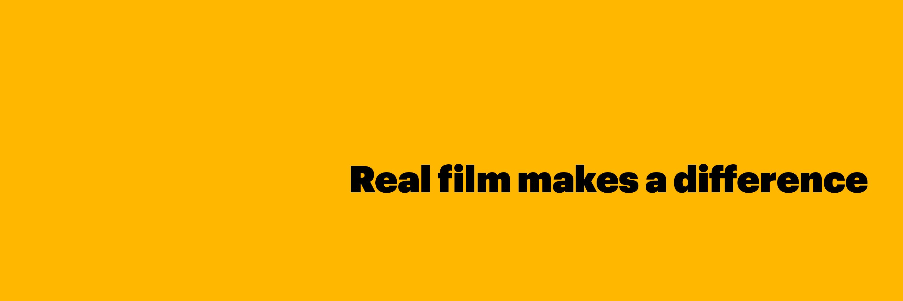 Kodak Motion Picture Film's banner