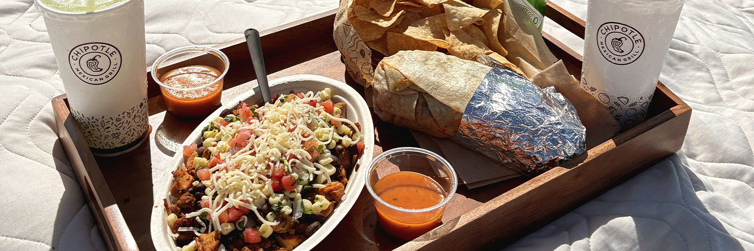 Chipotle's banner