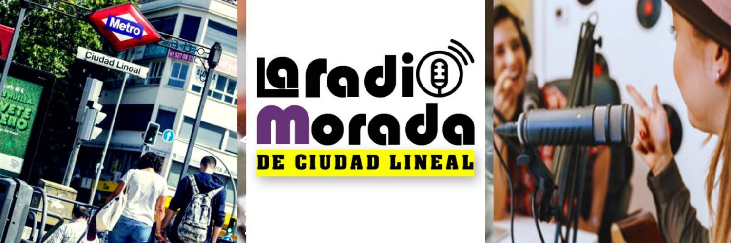 La Radio Morada de Ciudad Lineal's banner