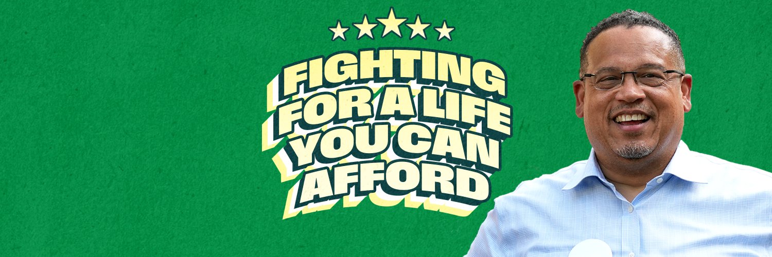 Keith Ellison's banner